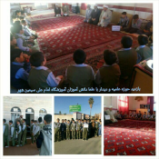 دانش آموزان آموزشگاه امام علی (ع) سیمین شهراز حوزه علمیه این شهر بازدید کردند