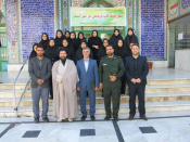 مسئولین فرهنگی شهرستان گالیکش با امام جمعه دیدار کردند
