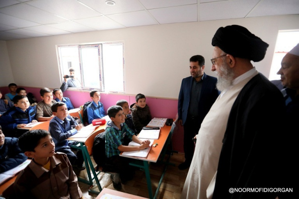 امام جمعه گرگان هزینه ساخت دو مدرسه در آق قلا و گمیشان را تقبل کرد