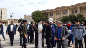 دیدارصمیمی نماینده ولی فقیه در خوزستان  با دانش آموزان اهوازی