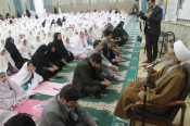 مراسم جشن تکلیف ۱۴۰۰ دانش آموز دختر ناحیه دو شهرکرد برگزار شد