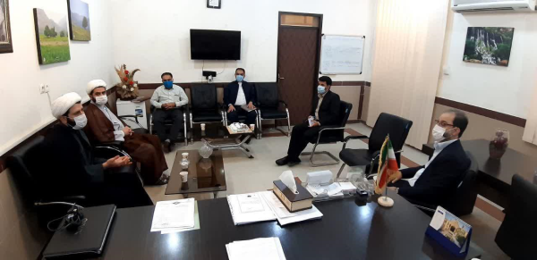 نشست مسئولین قرارگاه معراج خوزستان با معاون پرورشی و فرهنگی آموزش و پرورش استان