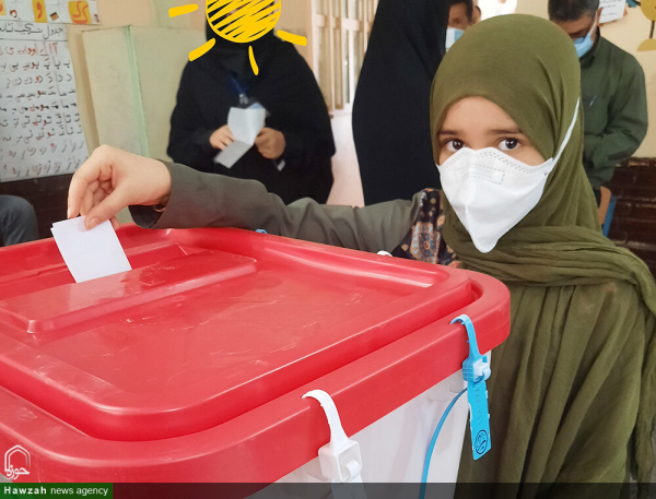 حضور دانش آموزان رای اولی به روایت تصویر