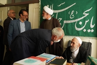 دیدار وزیر آموزش و پرورش با آیت الله ناصری در اصفهان 