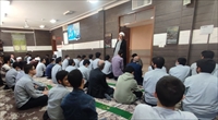 حضور مشاور وزیر  و دبیر ستاد همکاری ها در دبیرستان استعدادهای درخشان شهید دستغیب شیراز