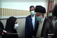فیلم | دیدار آرتین سرایداران و خانواده شهید گویینی با رهبر انقلاب اسلامی 