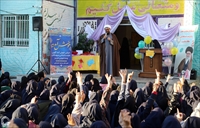 تصاویر / بازدید نماینده ولی فقیه در استان همدان از مدرسه طرح امین