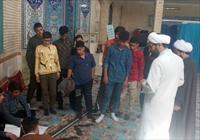 تصاویر/ آشنایی دانش آموزان بیجاری با مدرسه علمیه امام صادق (ع) بیجار