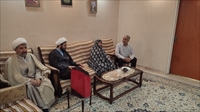 حضورمشاوروزیرآموزش و پرورش در منزل معلم شهید عبادالله محمد صالحی