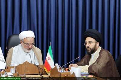 تصاویر/ آیین معرفی دبیر ستاد همکاری‌های حوزه و آموزش و پرورش