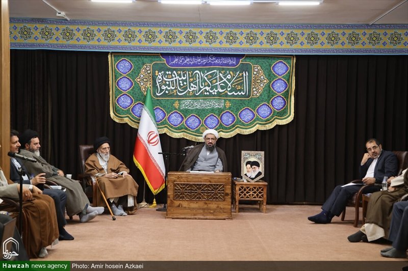 تصاویر/ شورای همکاری حوزه و آموزش و پرورش استان همدان