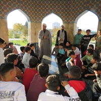 تصاویر/ اردوی شبی در حوزه علمیه ویژه دانش آموزان سلماس